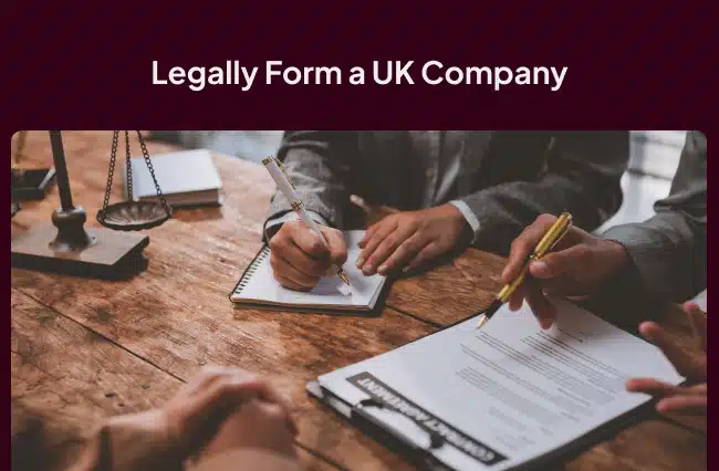Legally Form a UK Company